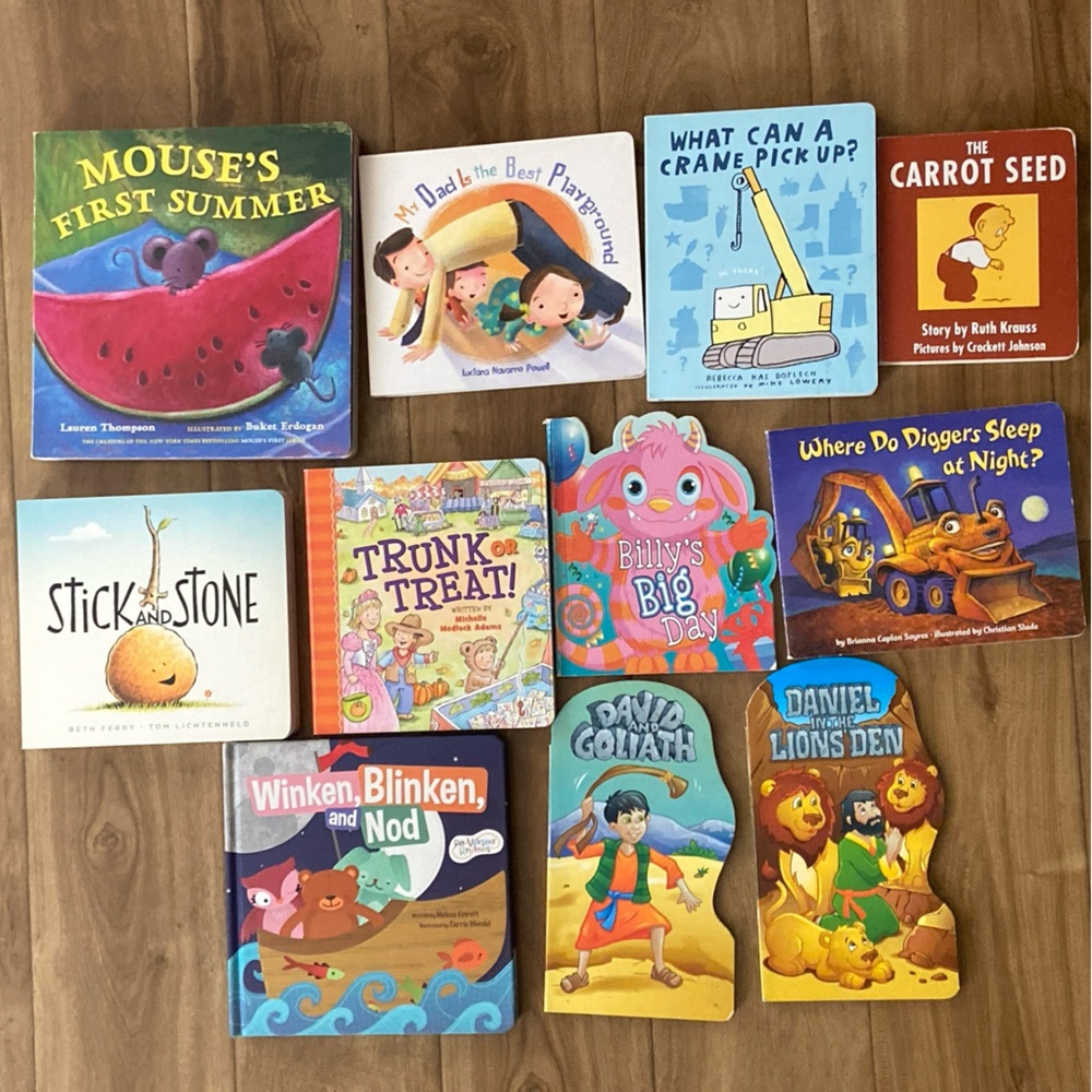11 Assorted Pre-Owned Children’s Board Books Very Good Condition- CANNOT BUNDLE